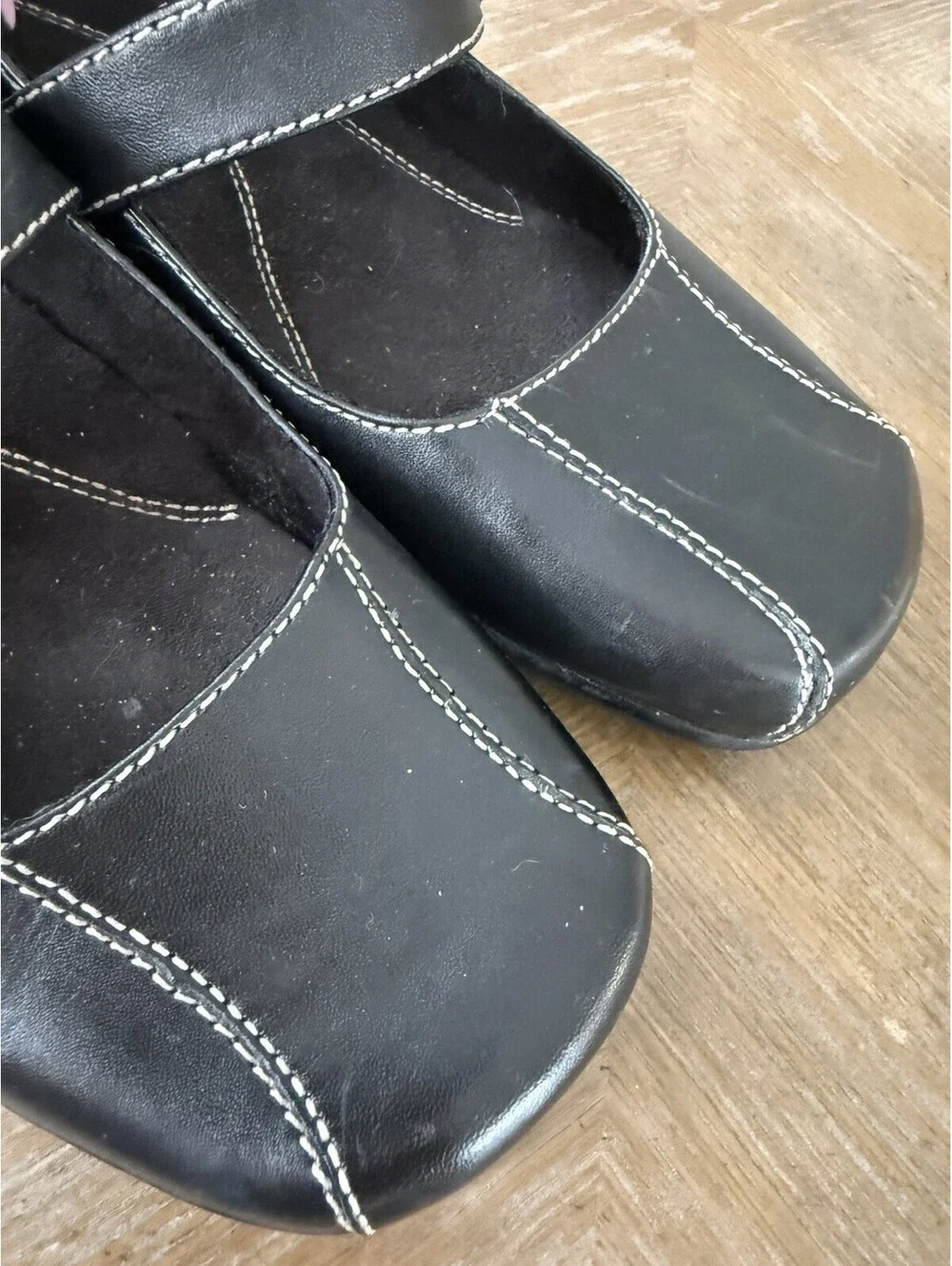 Naturalizer Mary Janes Addie Size 9.5 Leather Upper